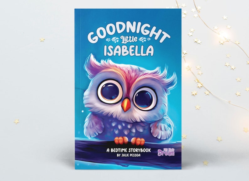 Baby Gift, Personalized Children's Book, Custom Name Book, Goodnight Little Name, Bedtime Book, Book with 30 Pages