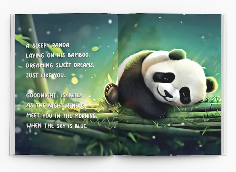 Baby Gift, Personalized Children's Book, Custom Name Book, Goodnight Little Name, Bedtime Book, Book with 30 Pages